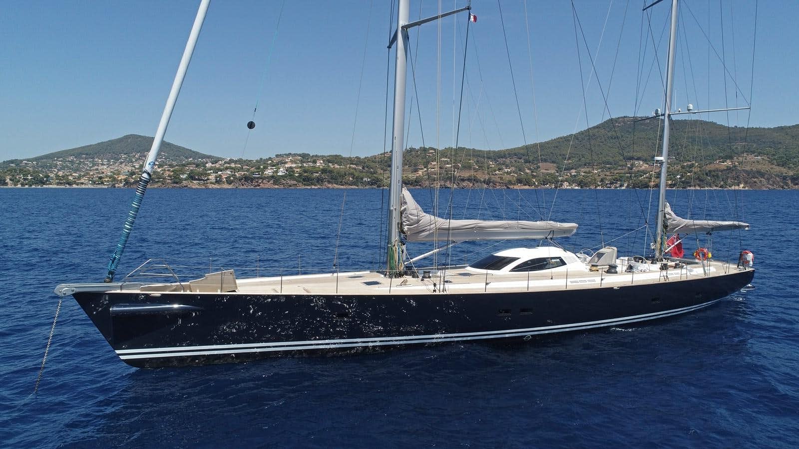 a boat in the water aboard SOJANA Yacht for Sale