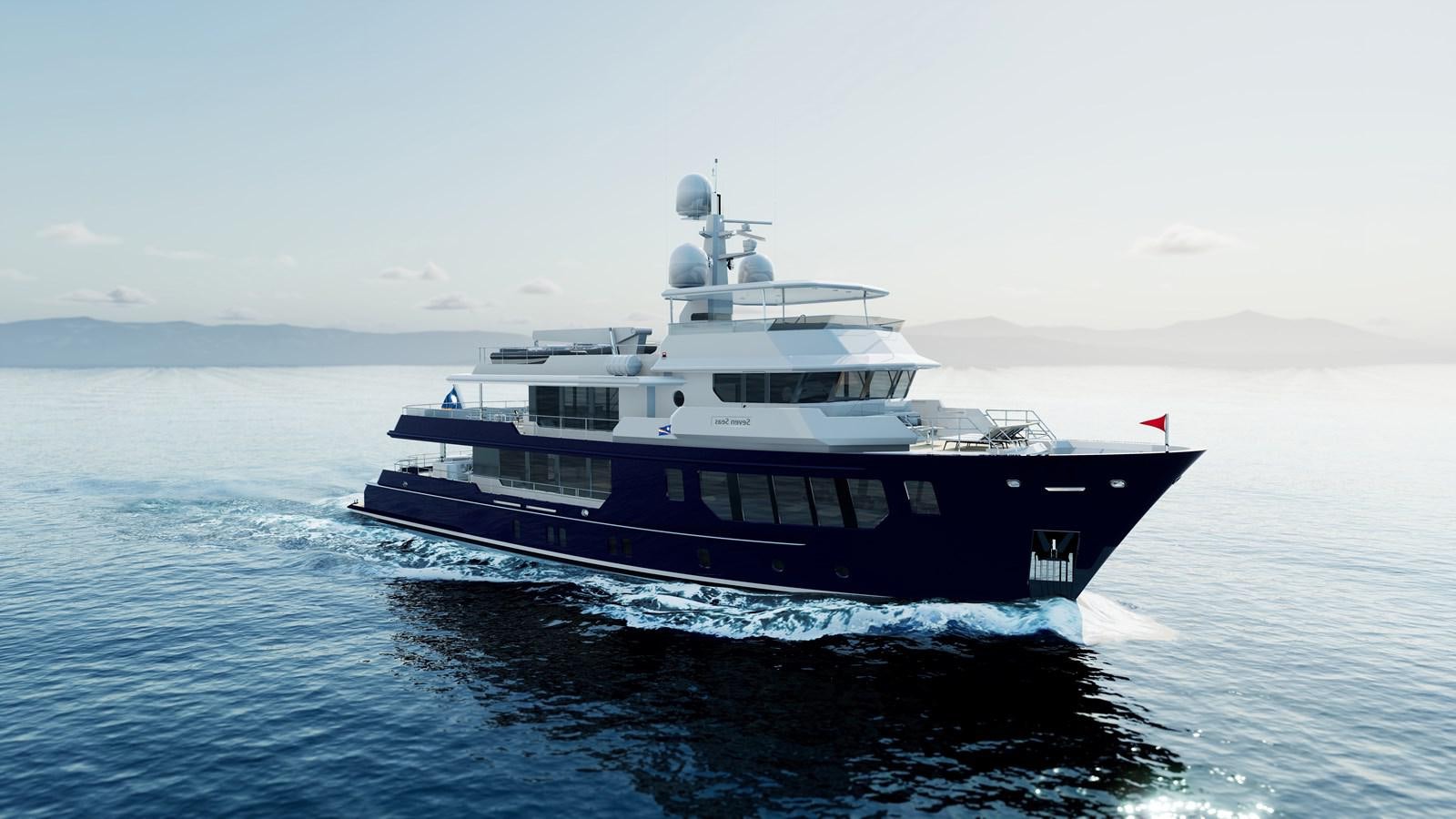 a boat in the water aboard RMK 120 # 02 Yacht for Sale