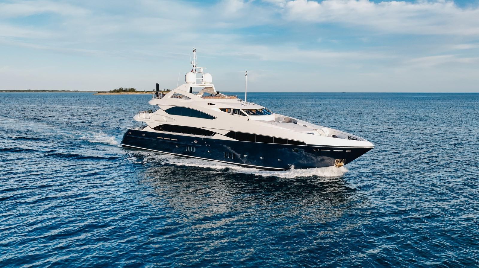 a boat in the water aboard AQUARIUM Yacht for Sale