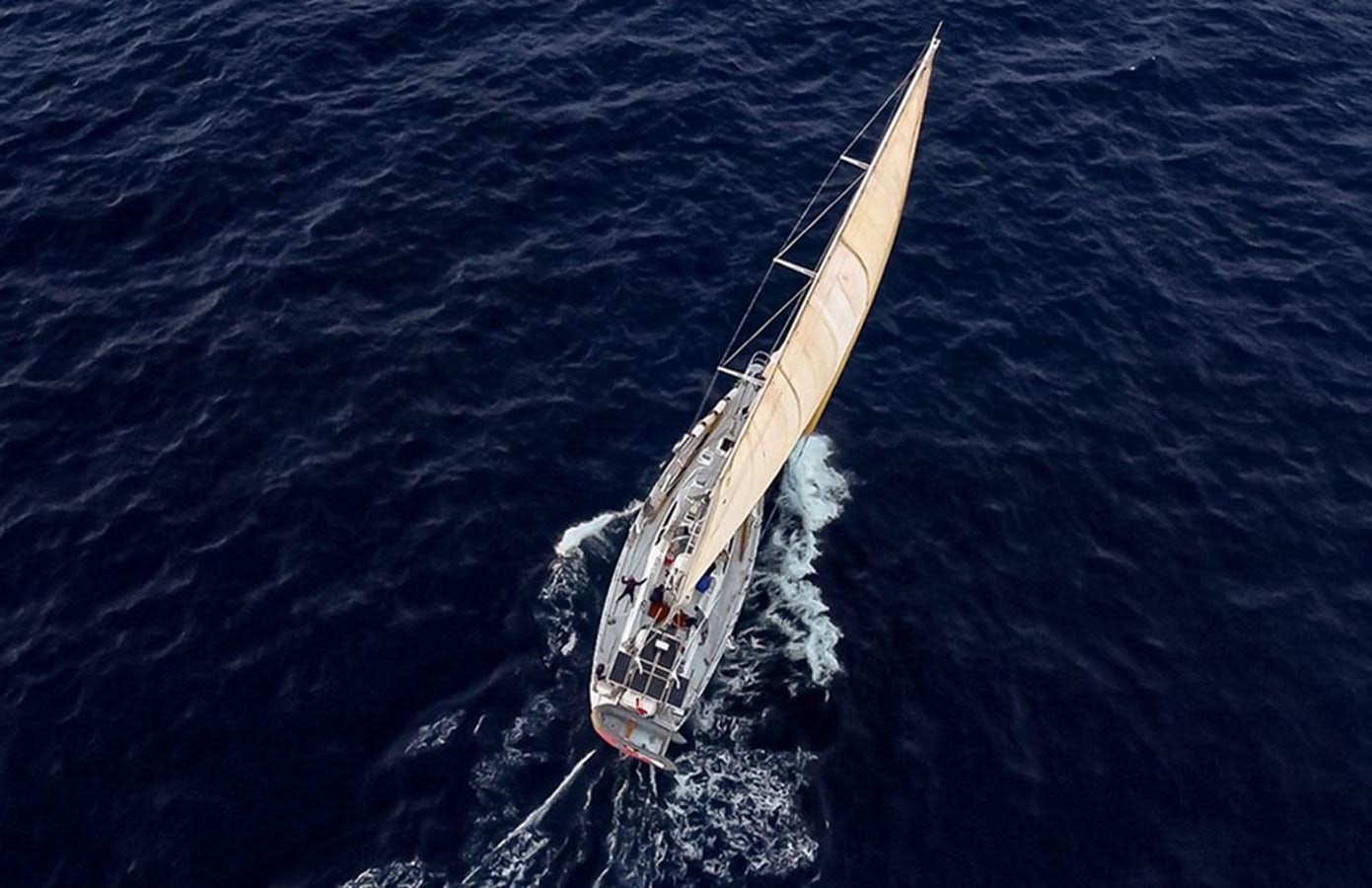a boat in the water aboard IRONBARQUE Yacht for Sale