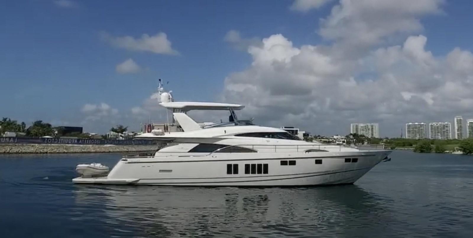 a white yacht on the water aboard SQUADRON 78 CUSTOM Yacht for Sale