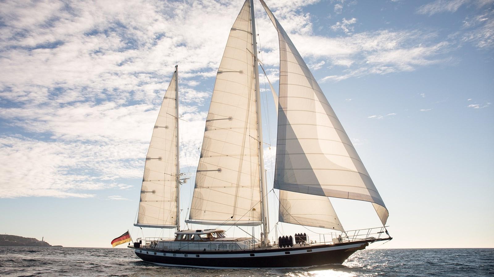 a sailboat on the water aboard SUNBEAM A Yacht for Sale