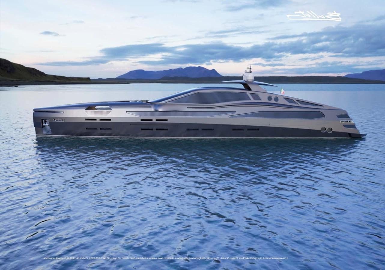 a boat in the water aboard BULLET Yacht for Sale