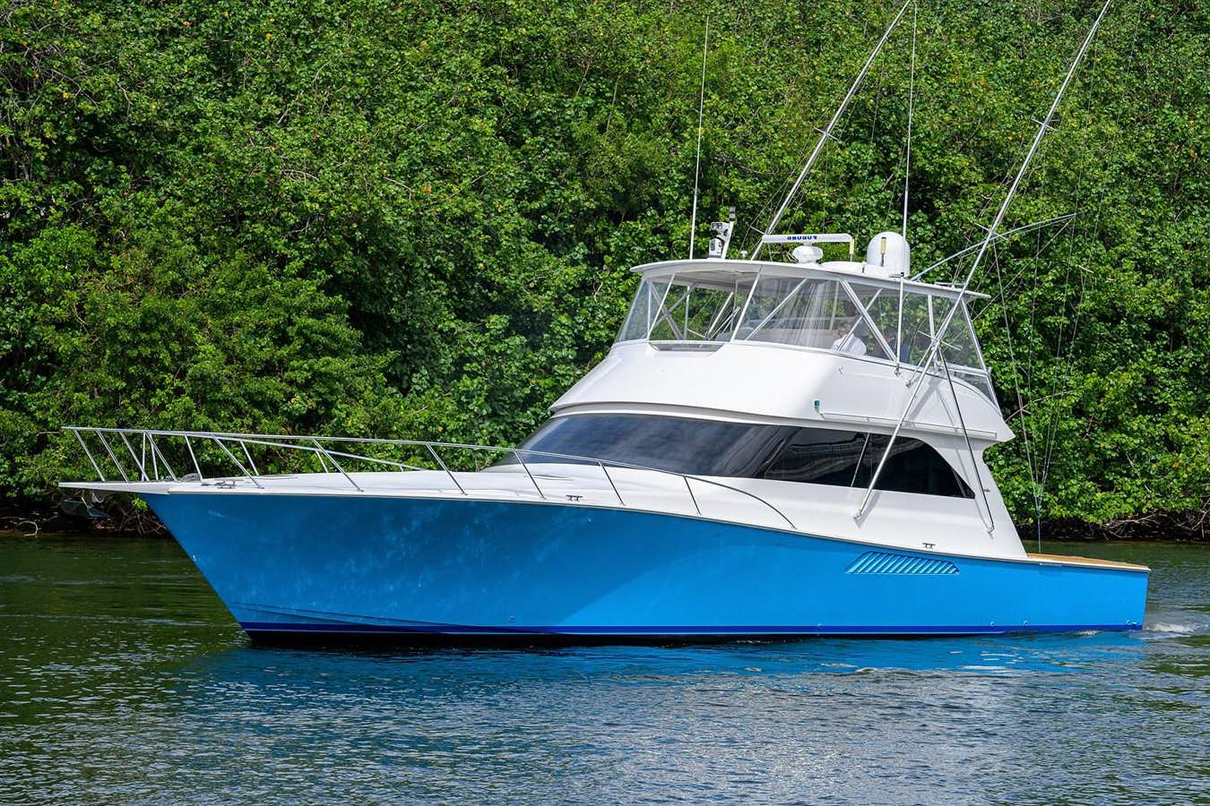 a boat on the water aboard BLUE EYES Yacht for Sale