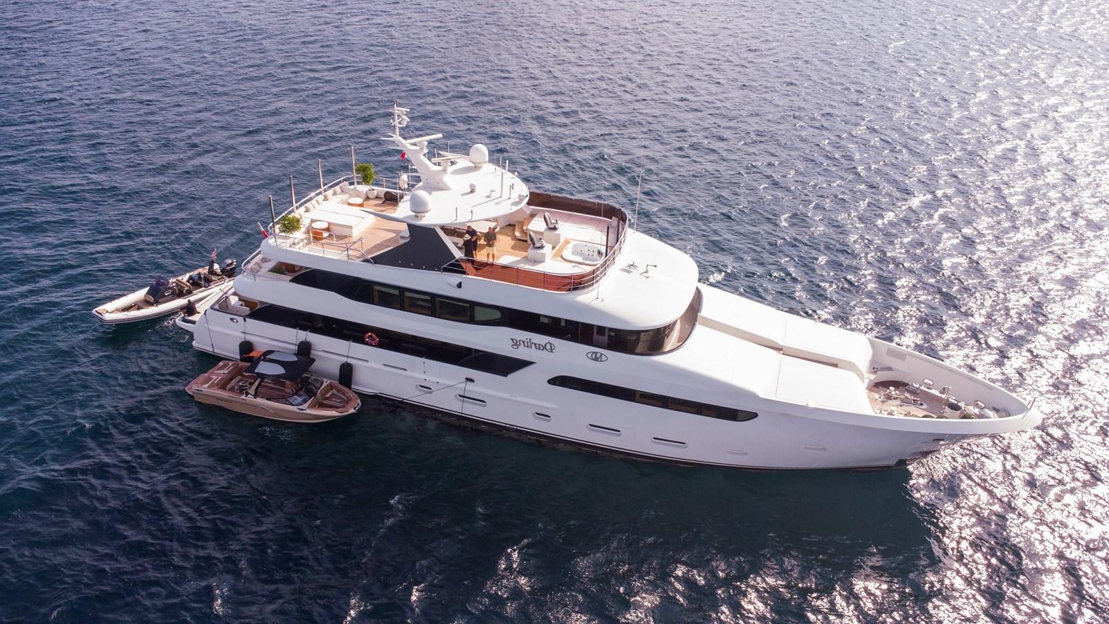 a ship in the water aboard DARLING Yacht for Sale