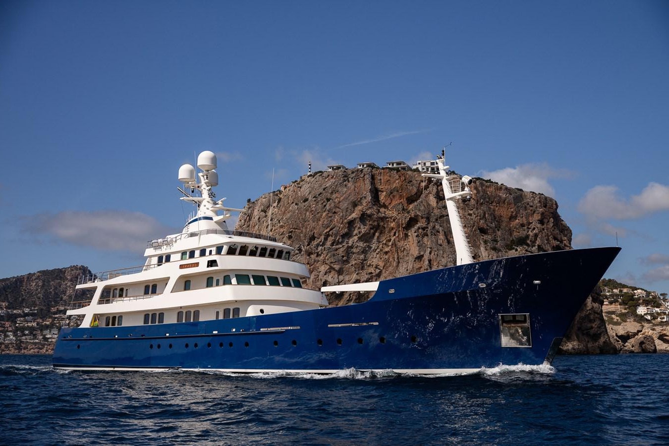 a boat on the water aboard CUPANI Yacht for Sale