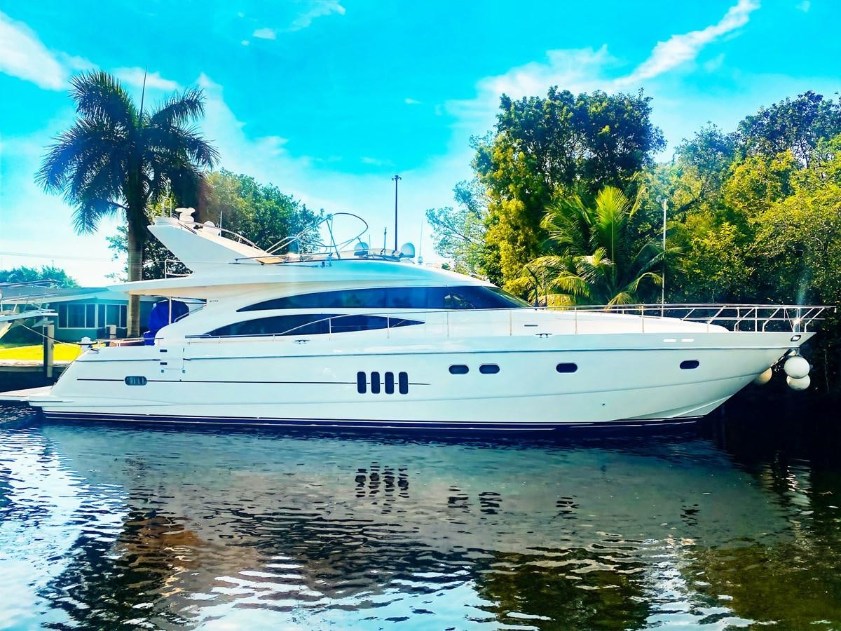 a white yacht on the water aboard GRAND CRU Yacht for Sale