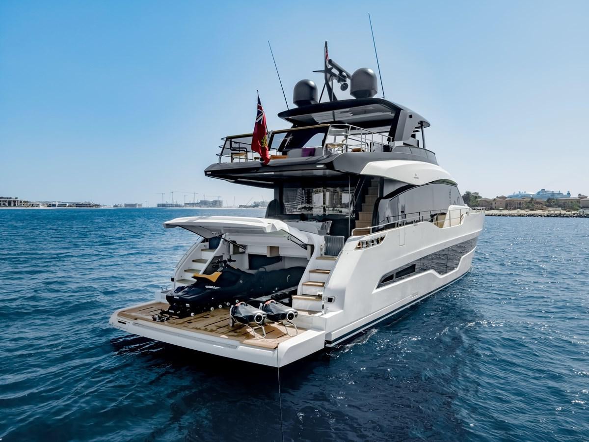 a boat on the water aboard MOSHE Yacht for Sale