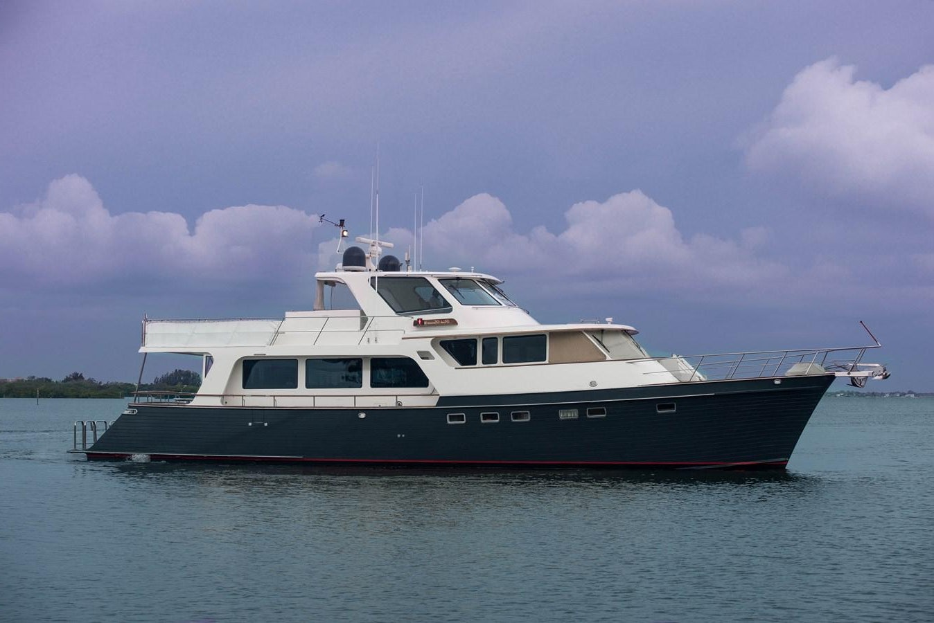 a boat on the water aboard RODE RUNNER II Yacht for Sale