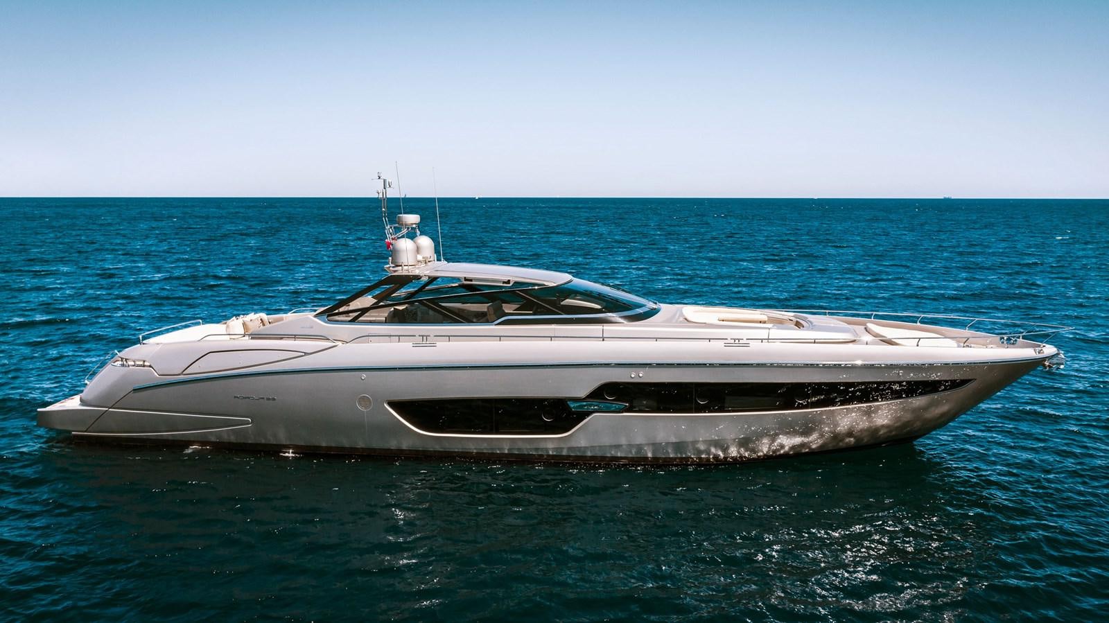 a white yacht in the water aboard MINE Yacht for Sale