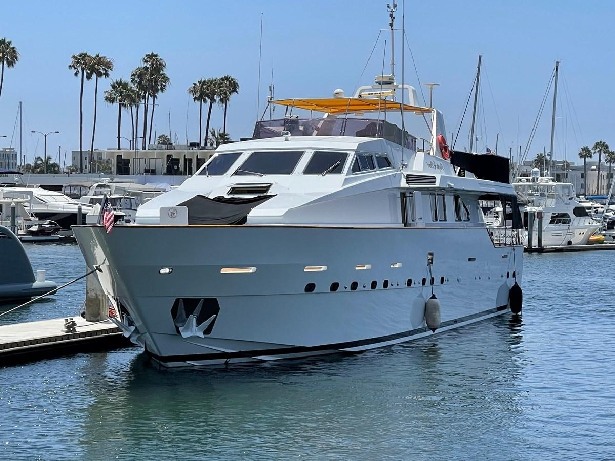 a boat in the water aboard PACIFIC PEARL Yacht for Sale