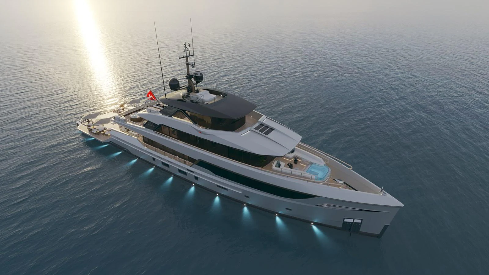 a boat in the water aboard BERING 165 EXPLORER YACHT Yacht for Sale