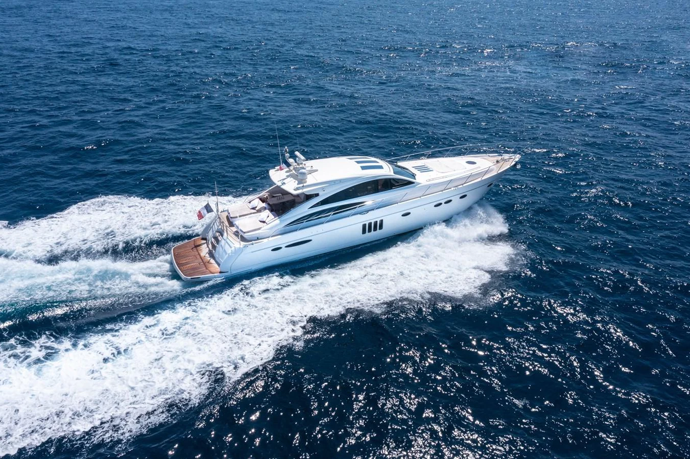 a boat on the water aboard P'TITE BOUILLE Yacht for Sale