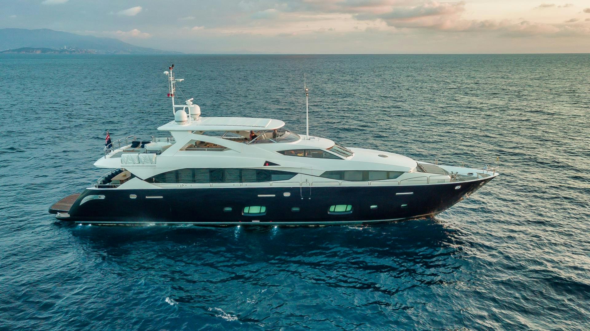 a boat in the water aboard VIVA LA VIDA Yacht for Sale