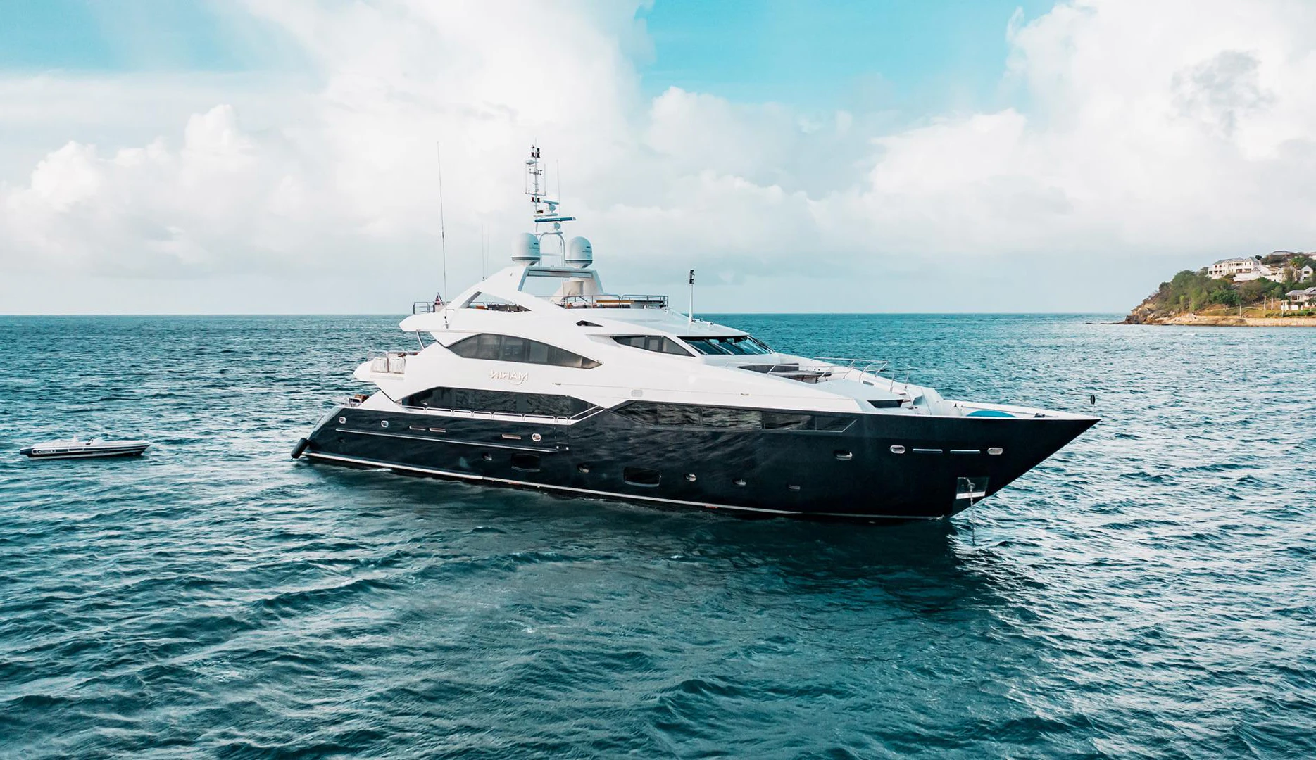a boat in the water aboard MARIN Yacht for Sale