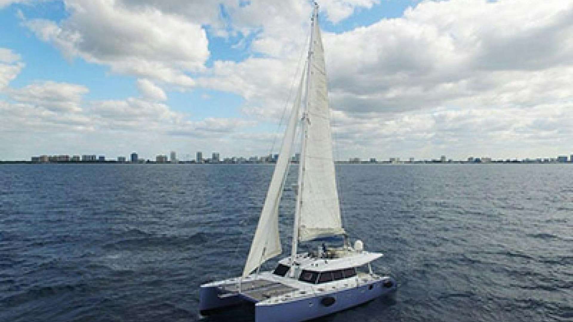 a sailboat on the water aboard DIAMOND GIRL Yacht for Sale
