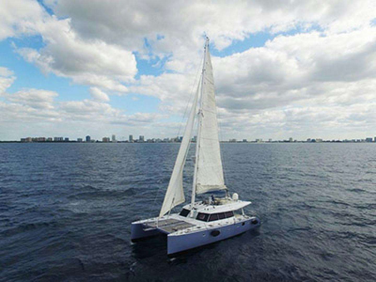 a sailboat on the water aboard DIAMOND GIRL Yacht for Sale