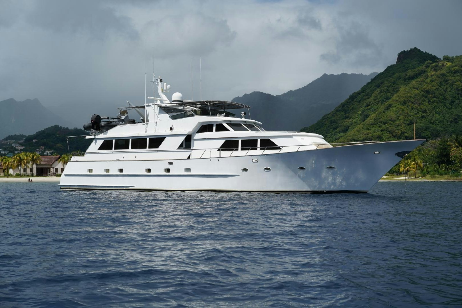a boat on the water aboard ESTRELLA Yacht for Sale