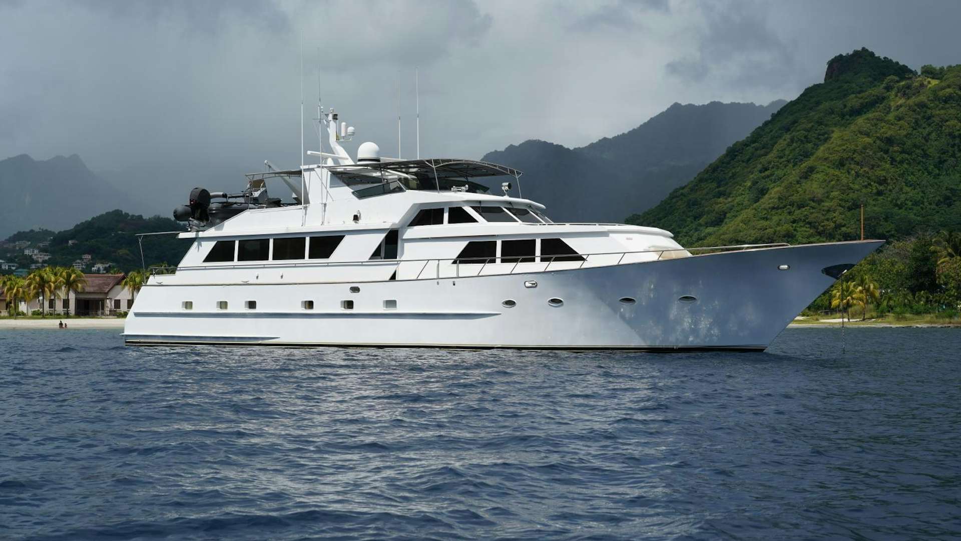 a boat on the water aboard ESTRELLA Yacht for Sale