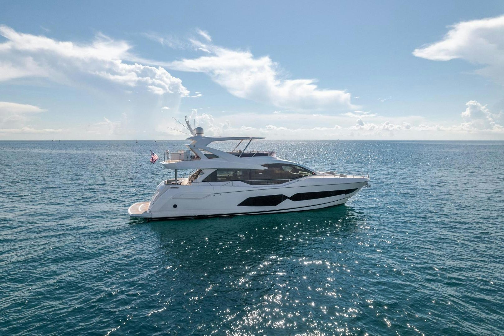 a boat in the water aboard Life for Sale Yacht for Sale