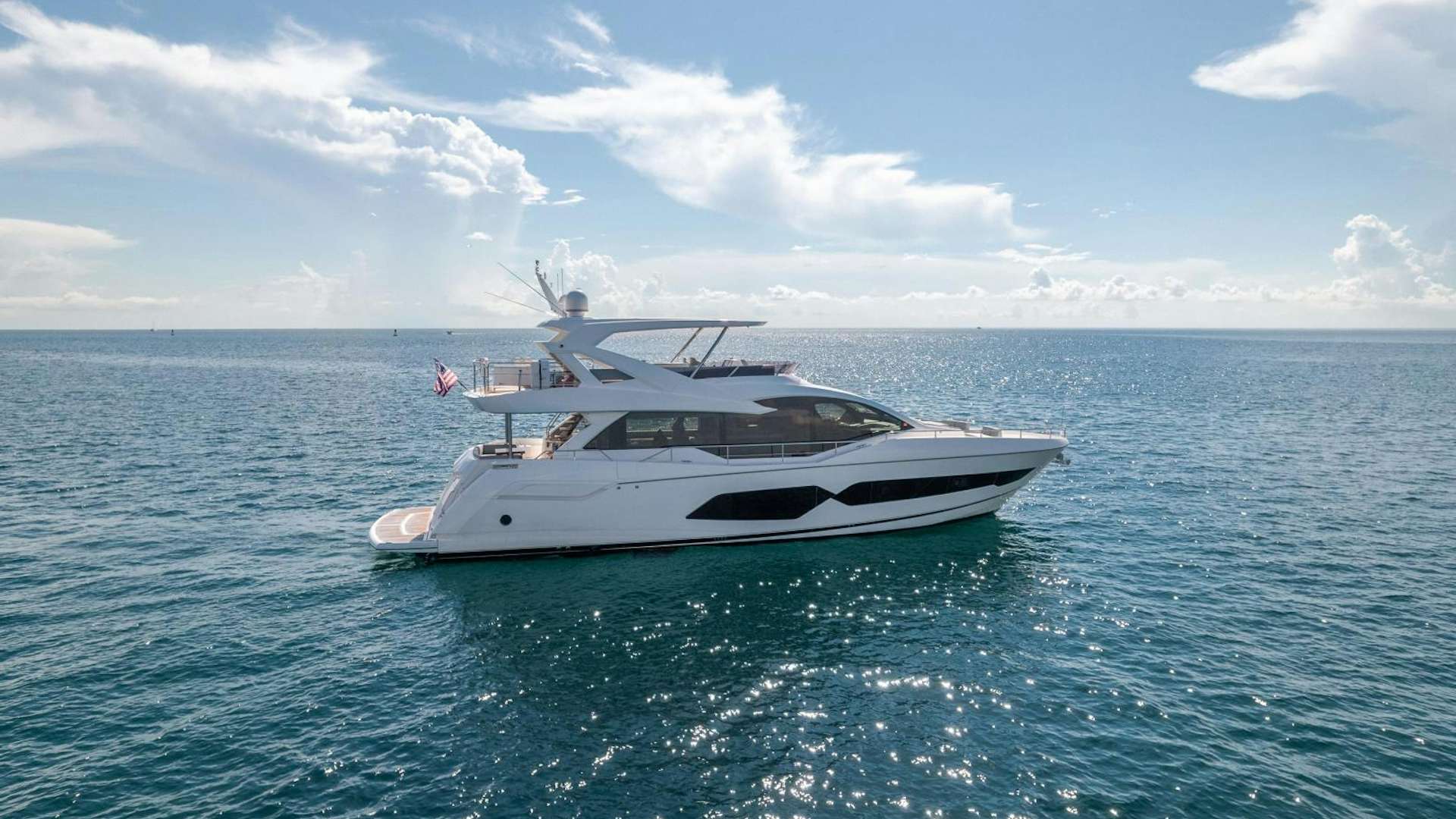 a boat in the water aboard Life for Sale Yacht for Sale