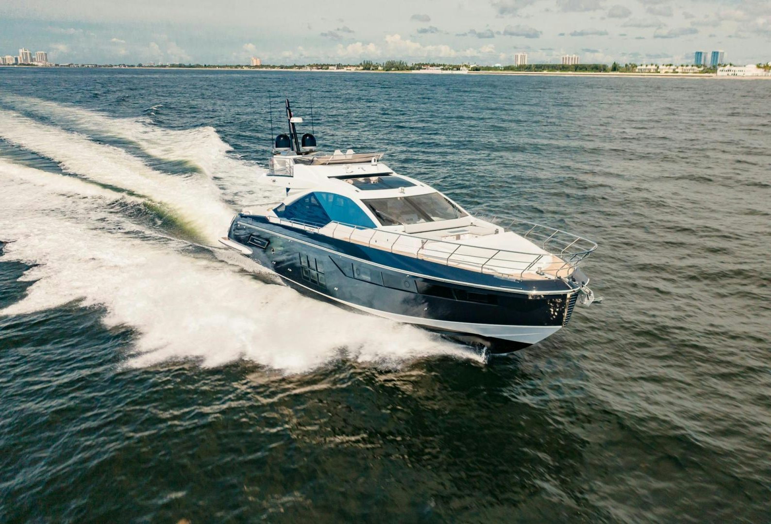a boat on the water aboard HOME SOUTH Yacht for Sale