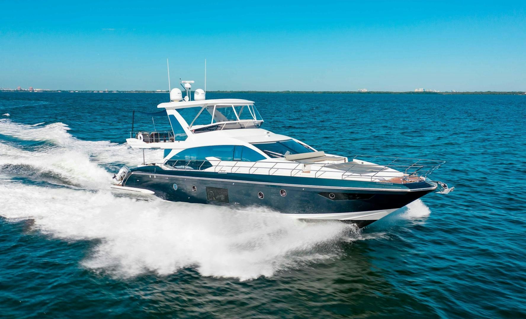 a boat on the water aboard Queen Mara Yacht for Sale