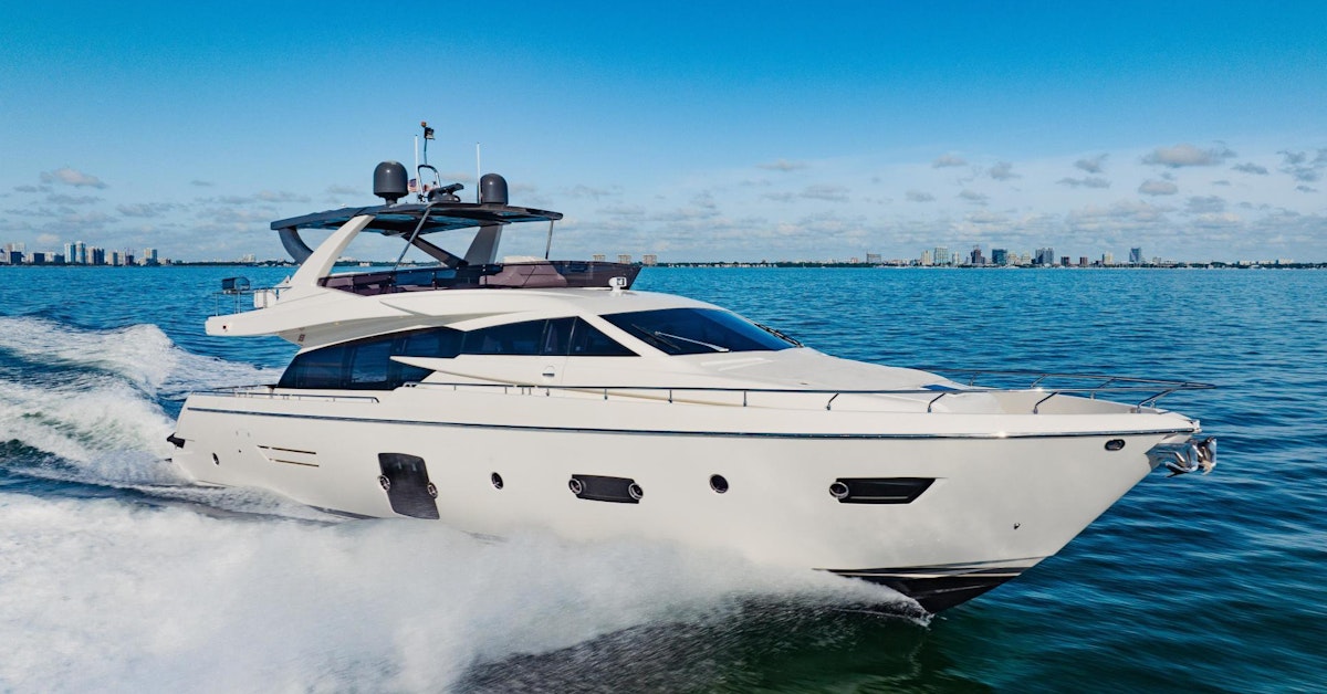 SAMI KAY III Yacht for Sale in Miami Beach | 75' (22.86m) 2017 Ferretti ...