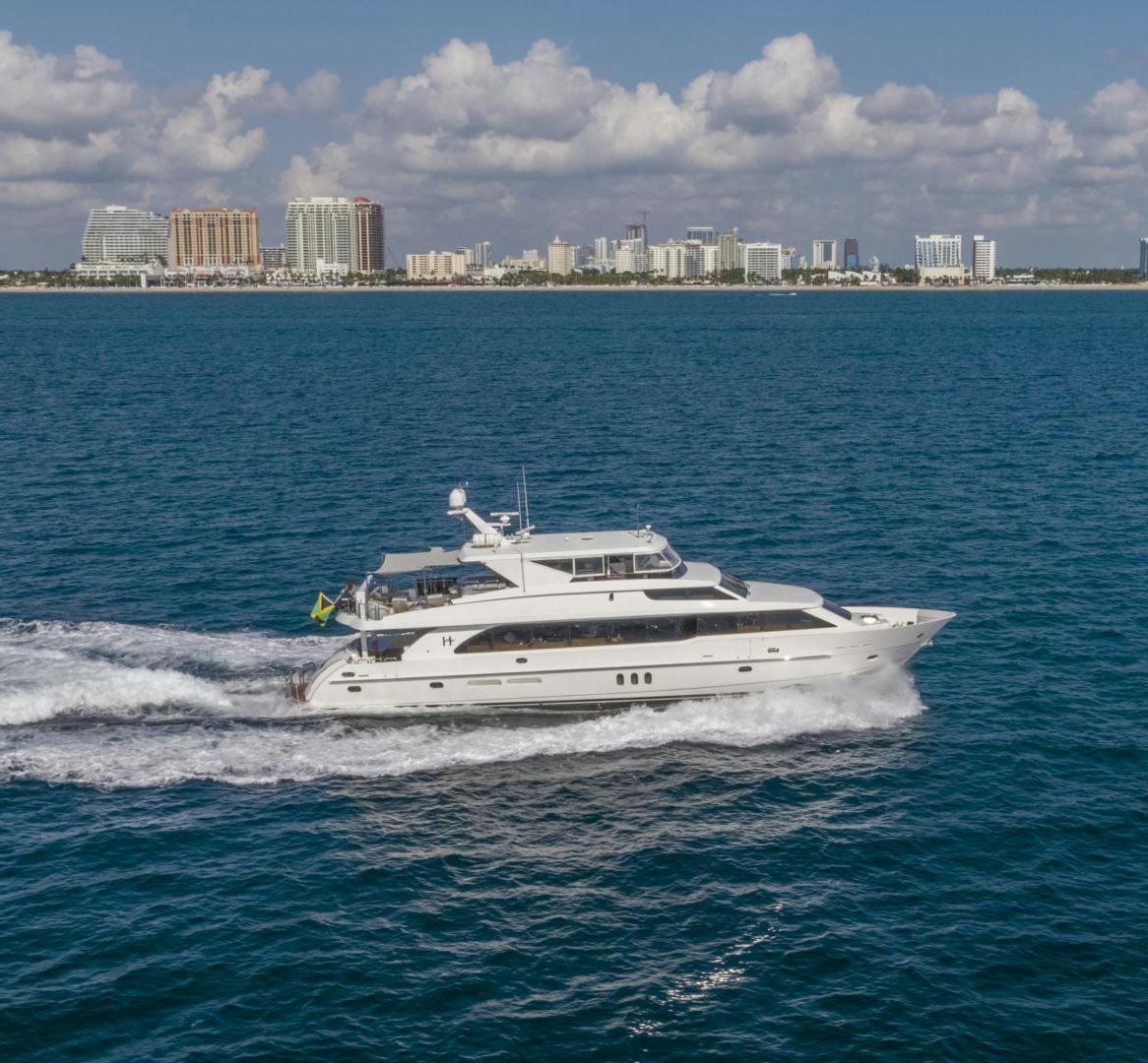a white boat on the water aboard PINGUINITO Yacht for Sale