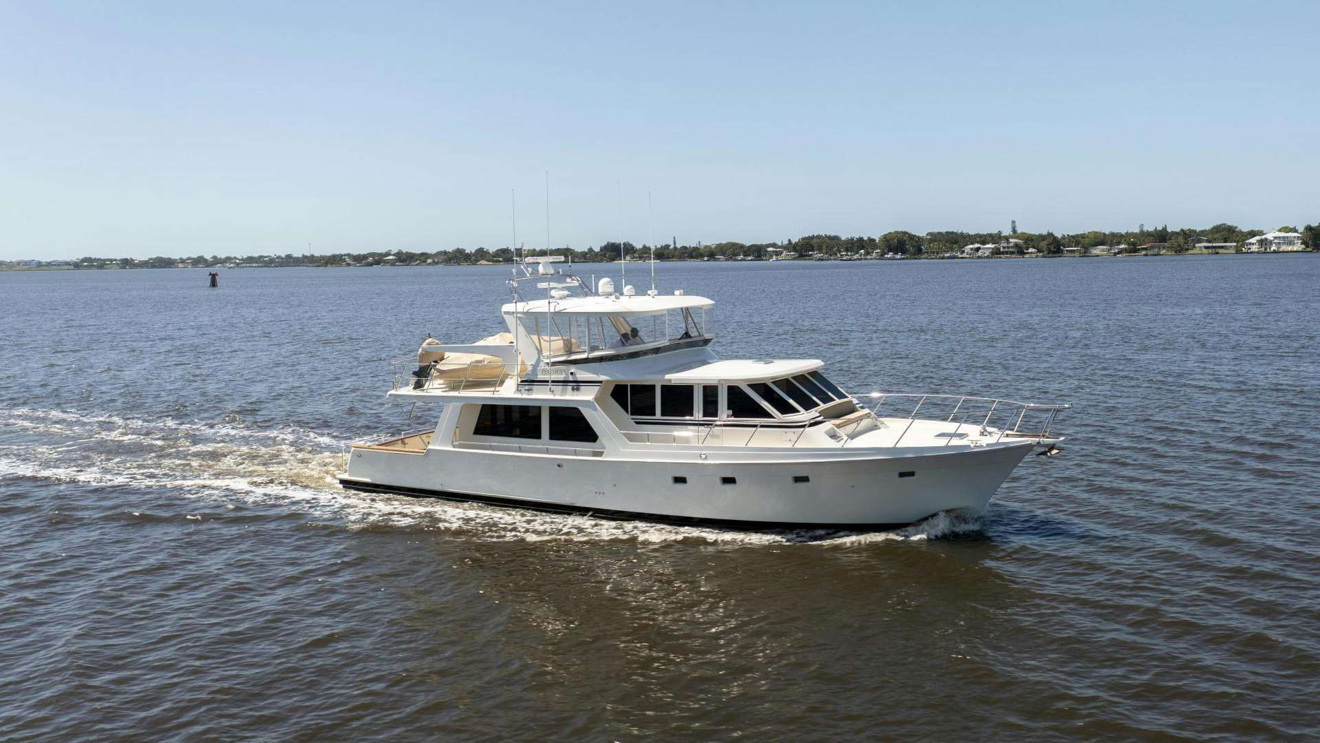 a boat on the water aboard PENGEO Yacht for Sale