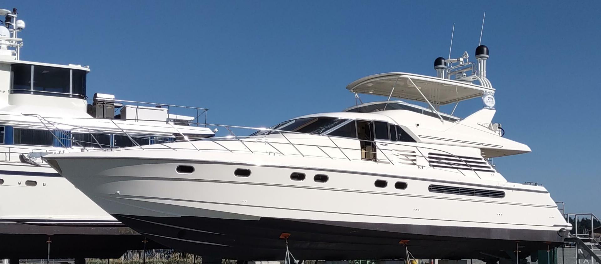 a couple of large yachts aboard F66 Yacht for Sale