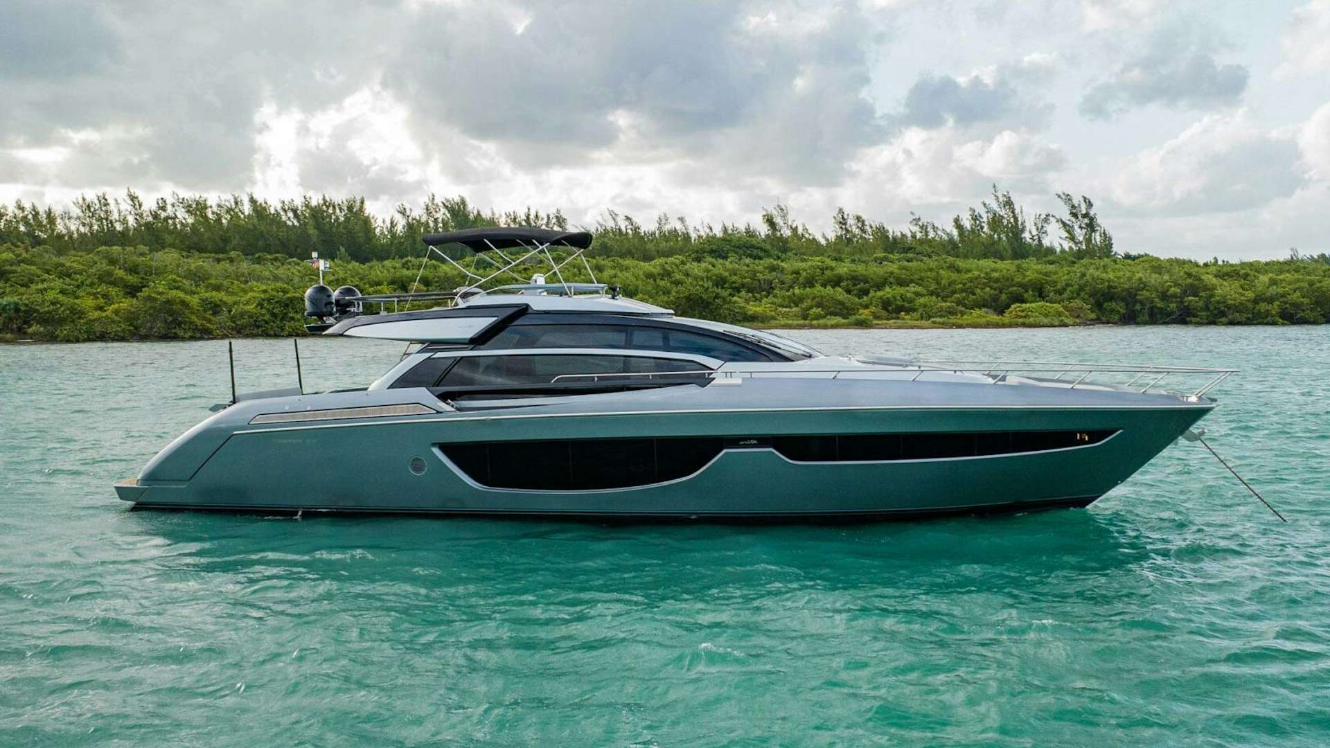 a boat in the water aboard RECREATIONAL USE Yacht for Sale