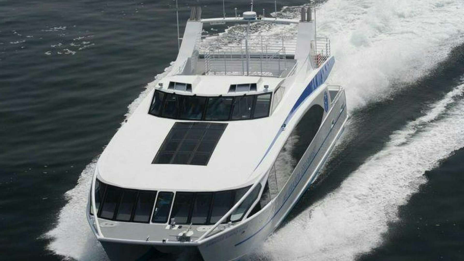 a boat on the water aboard BILLIE J Yacht for Sale