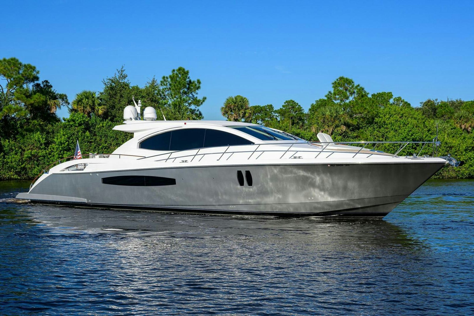 a boat on the water aboard VIXEN Yacht for Sale