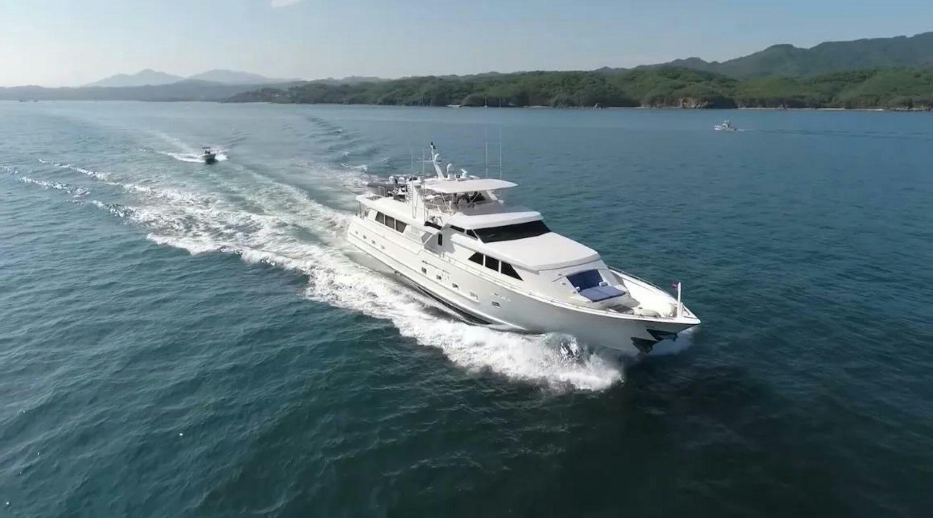 a boat on the water aboard THE BEST DAY Yacht for Sale