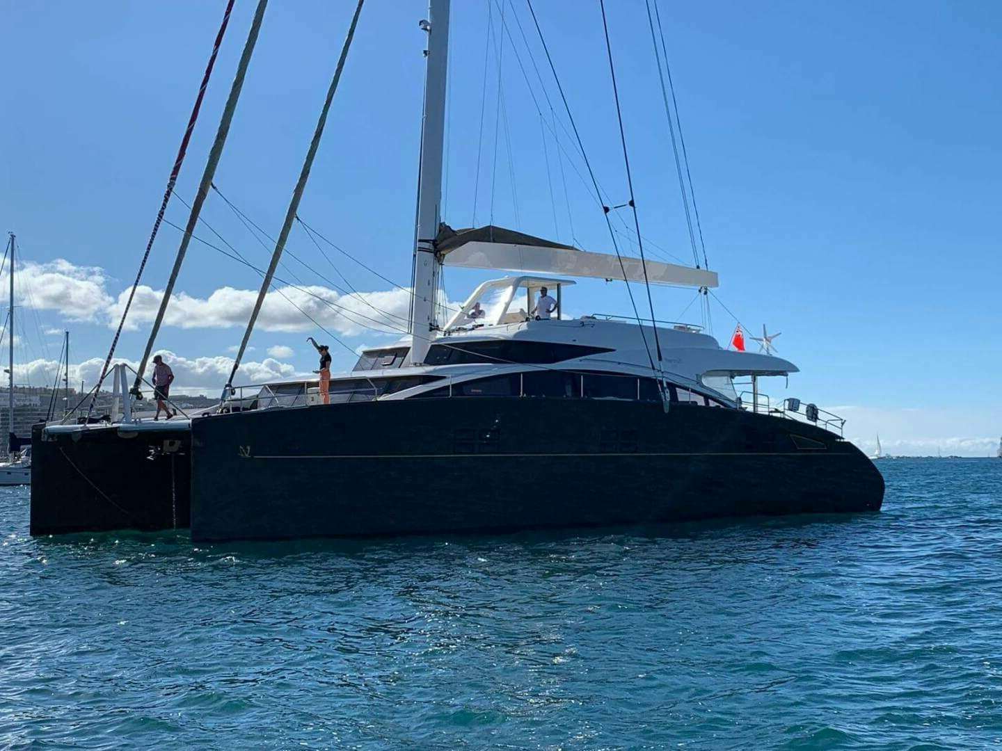 a boat on the water aboard HOUBARA Yacht for Sale