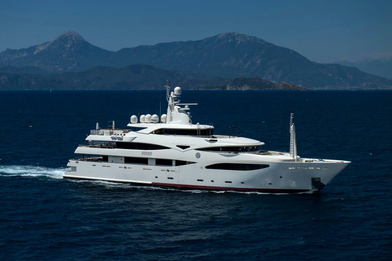 a boat on the water aboard RICHAR Yacht for Sale