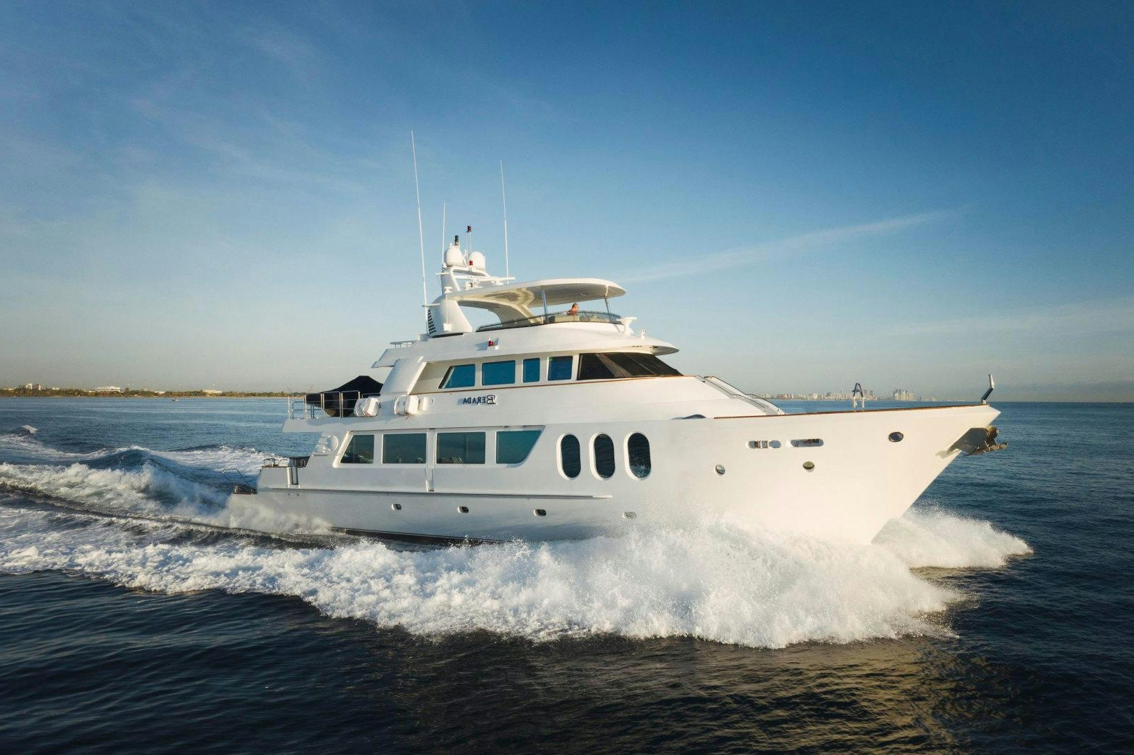 a boat on the water aboard BERADA Yacht for Sale