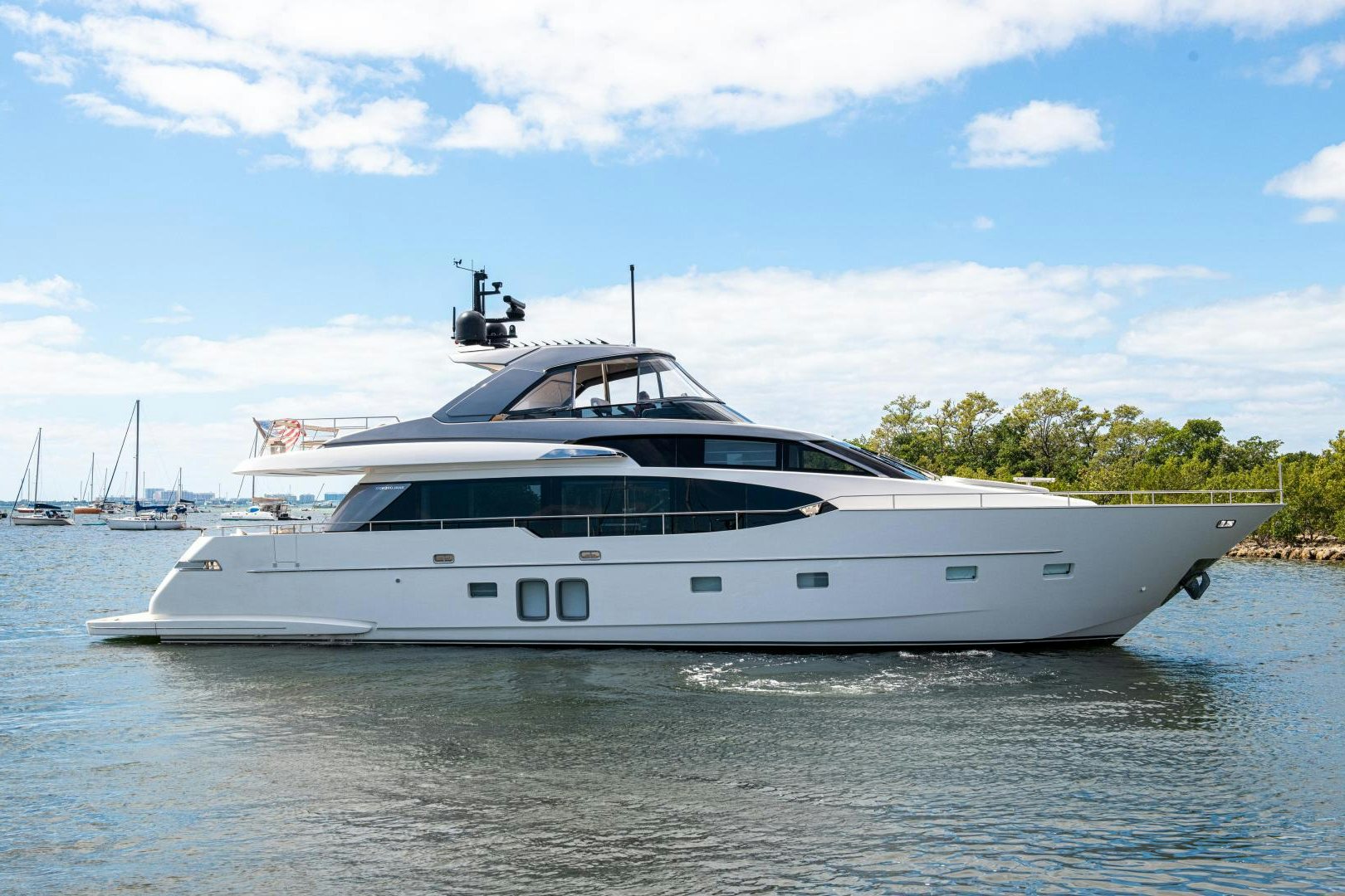 a boat on the water aboard MARAVI Yacht for Sale