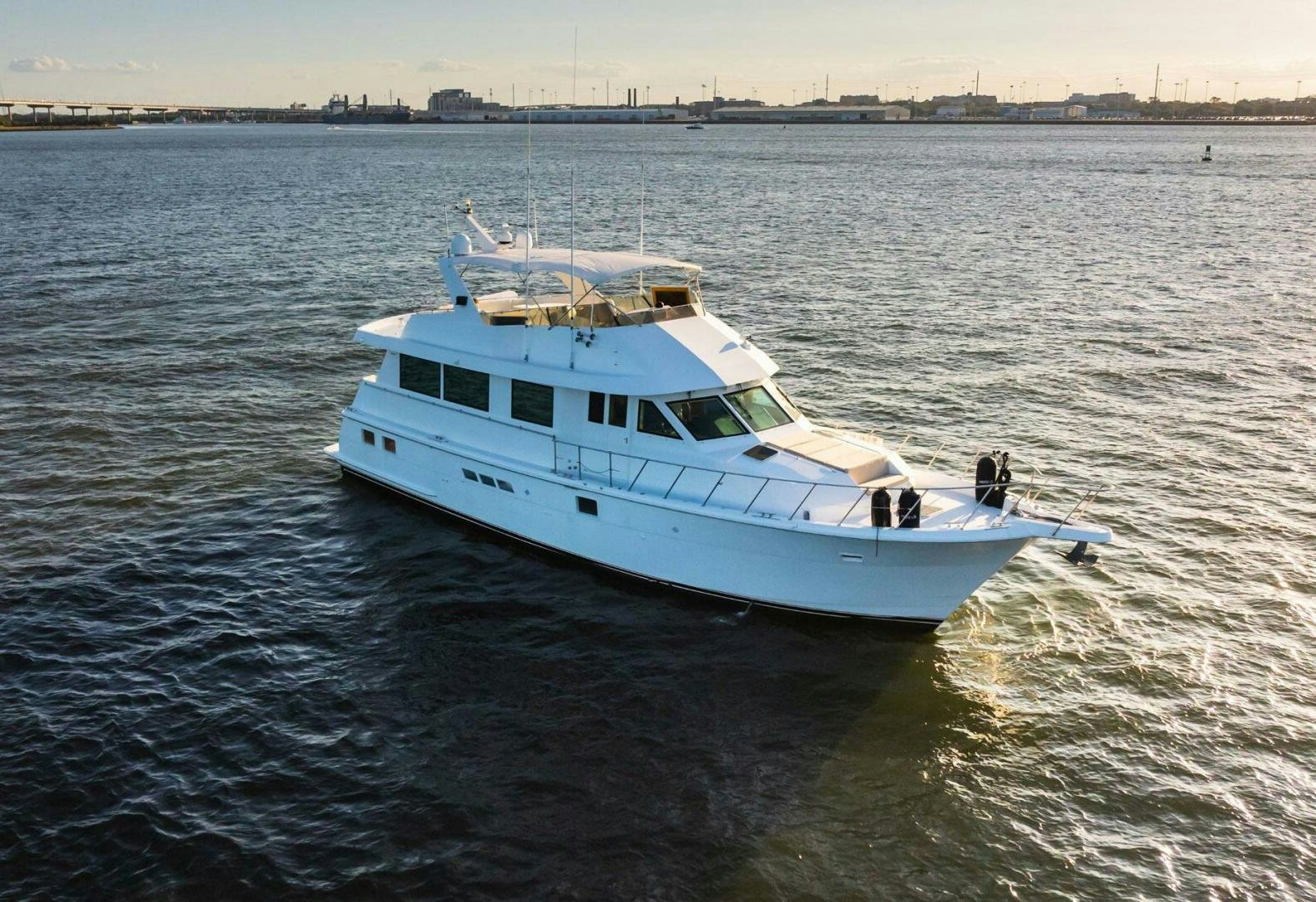 a boat on the water aboard KRAKEN Yacht for Sale