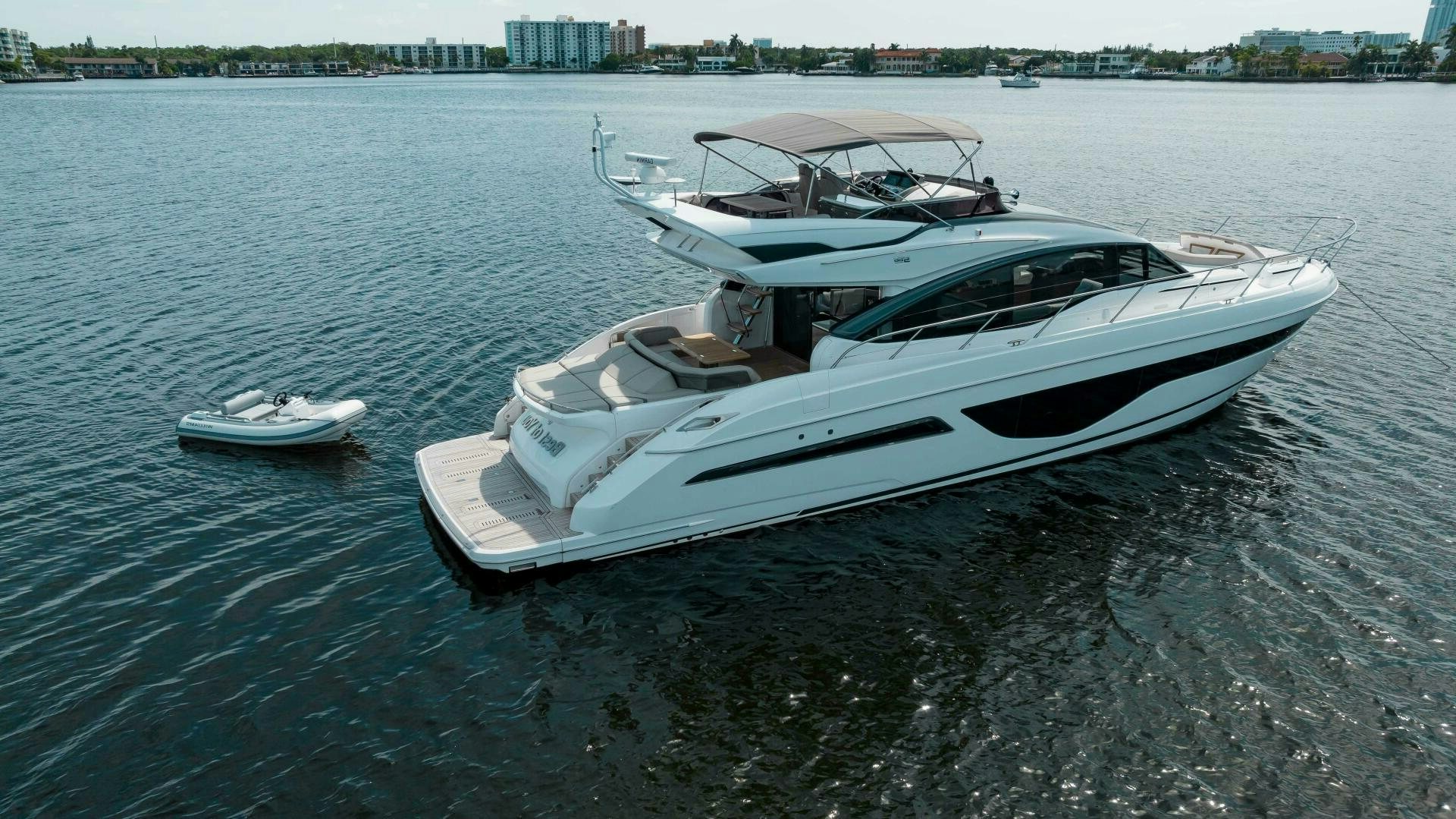 a boat on the water aboard BEST OF YOU Yacht for Sale