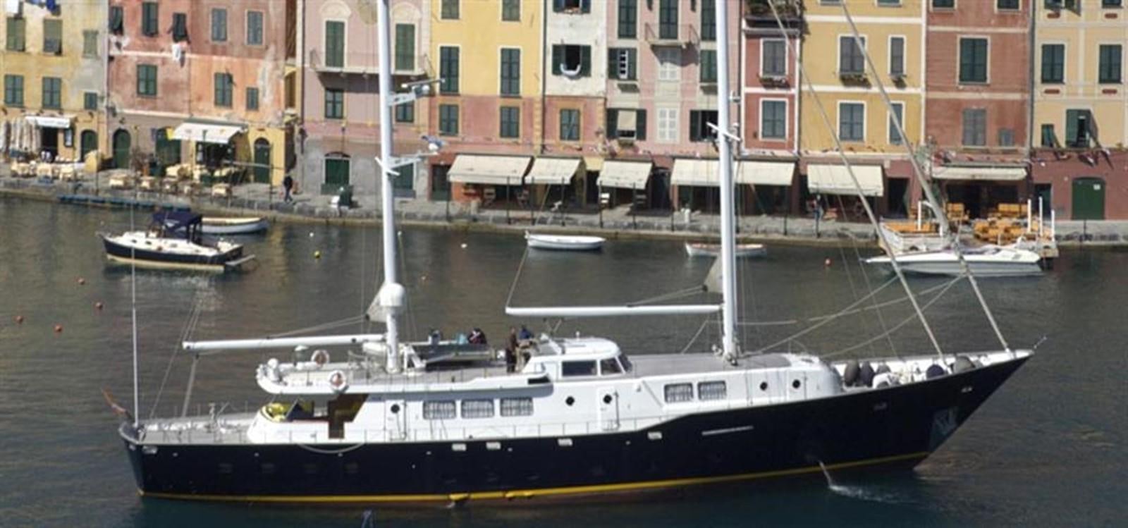 a boat in the water aboard BARCABLU Yacht for Sale