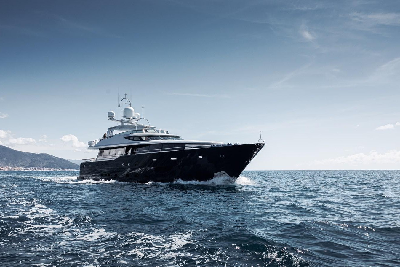 a boat in the water aboard XO OF THE SEAS Yacht for Sale