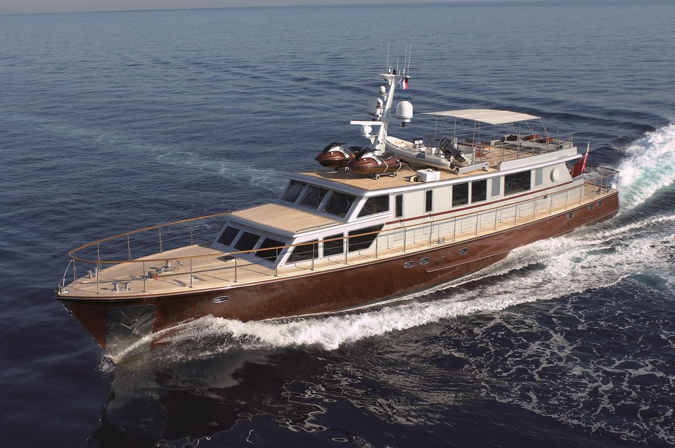 a boat on the water aboard TEMPEST WS Yacht for Sale