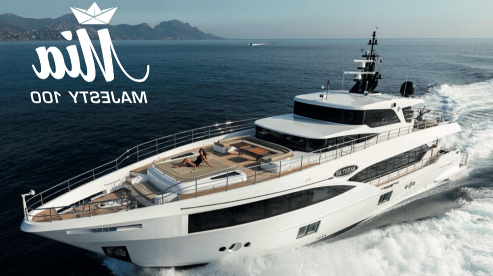 a white yacht on the water aboard LEGACY Yacht for Sale