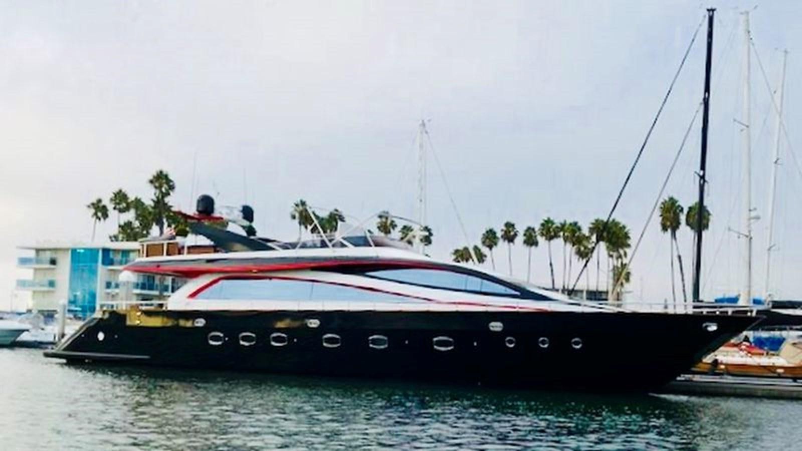 a boat on the water aboard KISSES Yacht for Sale