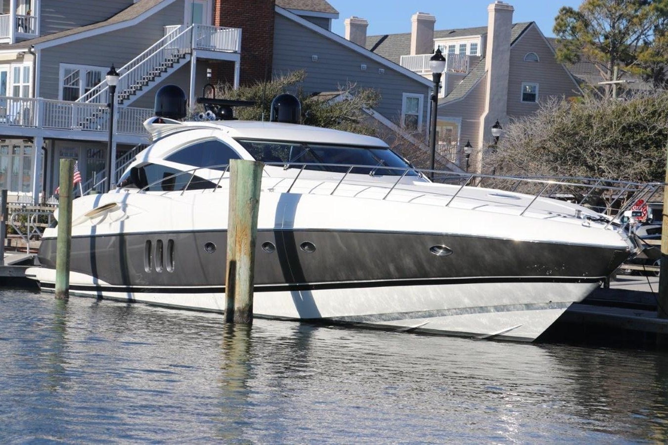 a boat on the water aboard SECOND THOUGHTS Yacht for Sale
