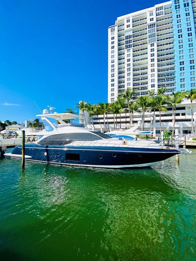 a boat in the water aboard SEARENITY II Yacht for Sale