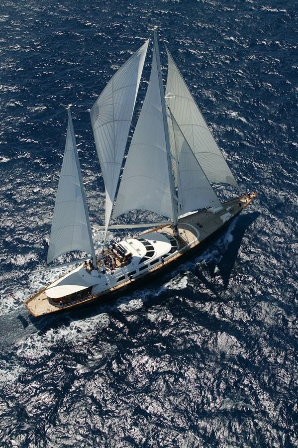 a sailboat on the water aboard PIROPO IV Yacht for Sale