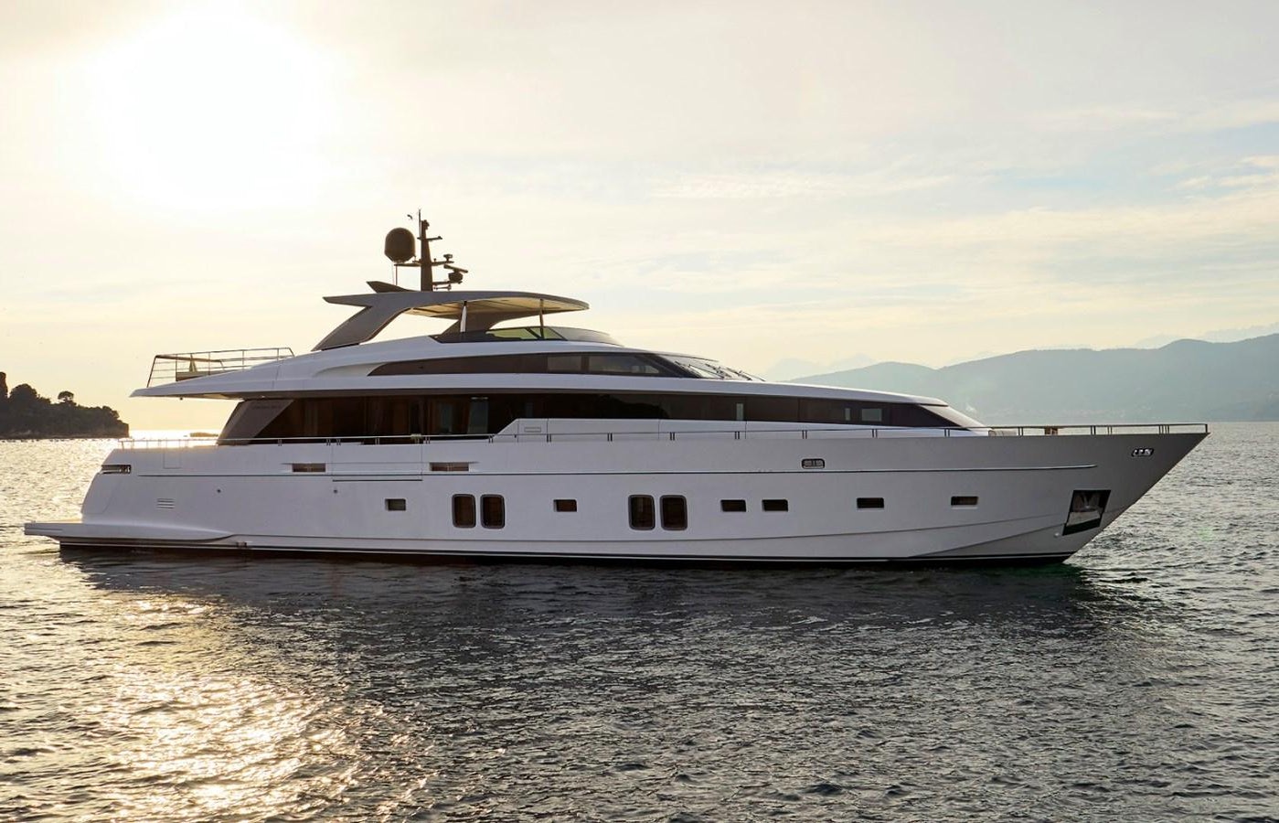a boat on the water aboard DINAIA Yacht for Sale